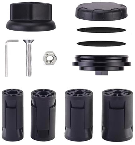 Airtag Fahrradhalterung Versteckte Airtag Halterung Fahrrad Gabel Schutz Zubehör Wasserdicht Anti-Diebstahl-Airtag-Hülle für MTB-Federgabel mit Innendurchmesser 18-30mm (AirTag Nicht Enthalten)