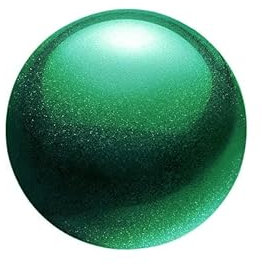 SANWA Trackball 34mm/1.34in, Bille de Remplacement pour Logitech M575, M570, MX Ergo, Kensington et Autres Souris Trackball Compatibles, Vert Brillant