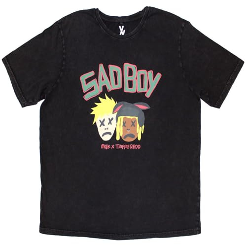 Machine Gun Kelly Sad Boy Limited Edition 999 Only Premium Wash T Shirt