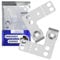 2 Pieces Dishwasher Mounting Brackets Left and Right with the Original Code 622622 00622622 for Bosch for Balay for Siemens for Constructa for Neff – MONTERAL