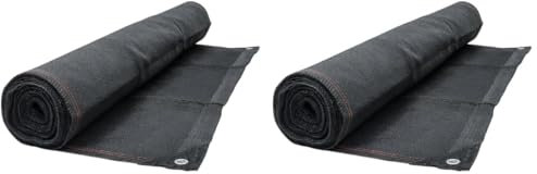 WERKA PRO Brise Vue Gris Anthracite 220g/m2 1 x 10m (Lot de 2)