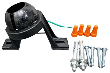 Dickly Soporte de Montaje para Ventilador de Techo, Resistente, Profesional | Soporte para Techo inclinado de Catedral, con Herrajes de Montaje
