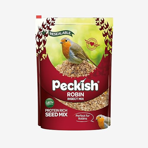 2kg Robin Insect Mix – High-Energy Wild Bird Food with Seeds & Dried Insects – Ideal for Robins & Small Garden Birds – Year-Round Nutrition