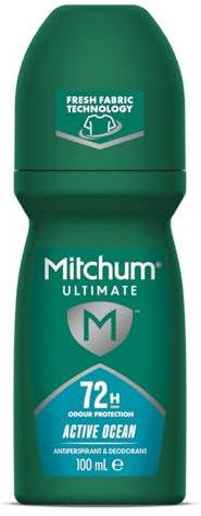 Mitchum Men's Mitchum Ultimate 72H Roll-on Active Ocean