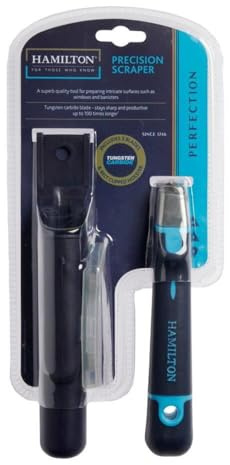 Hamilton Perfection Precision Paint Scraper with 3 Carbide Blades and Holster (14588-00)