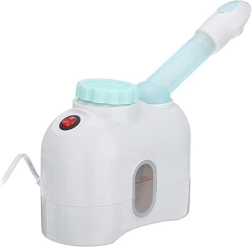 SQUADO Vaporizzatore Facciale da Tavolo – Pulizia Profonda del Viso, Idratazione e Bellezza della Pelle – Ideale per Spa e Uso Domestico – Nebulizzatore a Vapore Caldo per Pori e Skincare