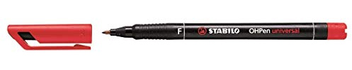 STABILO OHPen universal Fein 84240 0,7 mm rot perm