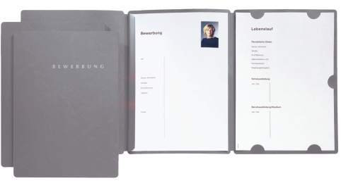 Bewerbungmappen Select grau
