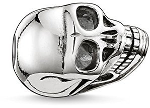 Thomas Sabo Unisex Bead Totenkopf Karma Beads 925 Sterling Silber K0064-001-12