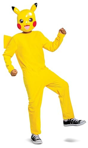 DISGUISE Pokémon Pikachu Children's Costume, Officially Licensed by, Comfortable Fit and Detailed Design, L 10 To 12