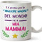 Mugffins Tazza Mamma - E Il Premio per la Migliore Madre del Mondo va a mia Mamma (Modello 4) – Idee Regali Originali Festa della Mamma
