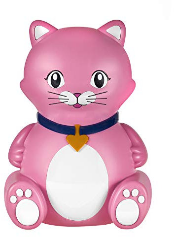 Maclean PR-816 Inhalator Inhaliergerät Set für Kinder und Erwachsene Vernebler Inhalation (Katze)
