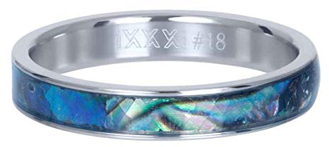 iXXXi Füllring AMBER SHELL COVER silber - 4 mm