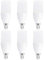 NCC-Licht 6 x LED Leuchtmittel Röhre Stick T37 10W ~ 75W E14 matt 1000lm warmweiß 2700K