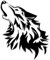 Decus Shop Wolf XL 0222 (schwarz) // Sticker OEM JDM Style Aufkleber