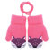 AIDIER Baby Jungen Mädchen Winter Strickhandschuhe Warme Fleece-Gefütterte Handschuhe für Kinder 0-3 Jahre