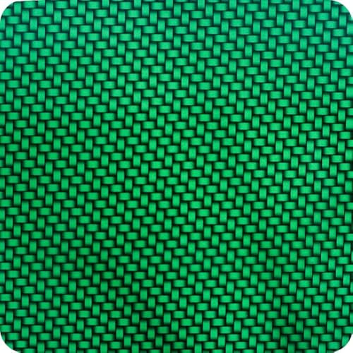 HYDRA WATER TRANSFER PRINTING Wassertransferdruck Folie Set Film Hydrographic Film Folie Hydro Dipping Film Chrom-Carbon Grün Maßen: Breite: 100cm. Länge: 200cm (HCC-002)