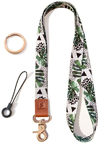 SENLLY Cordon tour de Cou pour Clés, Conception de Motifs Originale Courroie de Porte Badge Lanière