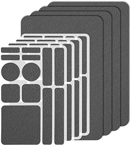 8 Pieces Cell Phone Grip Anti-Slip Stickers Tape, Mobile Waterproof Adhesive Non-Slip Decals for Phone Grips, Laptop (2 Styles)