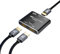 CABLEDECONN Mini interruttore bidirezionale HDMI 2.1 Ultra 8K HD 8K @ 60Hz 4K @ 120Hz HDR 1 2out 2 1out ad alta velocità 48Gbps splitter (display singolo) convertitore compatibile con Xbox X PS5