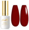 Gel Nail Polish, 1 Pcs 15ml Red Vixen gel nail polish Color Soak Off Gel Polish Nail Art Manicure Salon DIY Nail Lamp Gel Nail Design Christmas Decoration at Home