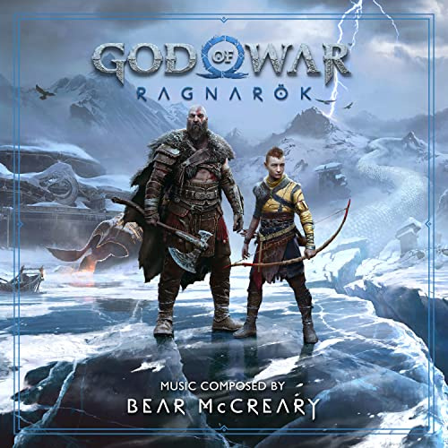 God of War Ragnarök (Original Soundtrack/Marbled Dark Blue Version)