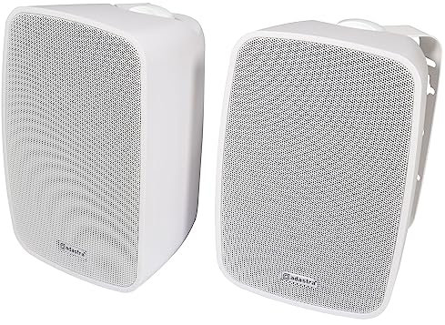 Adastra | Active Stereo Speaker Set Complete with Mounting Brackets, Power Supply & Speaker Cable