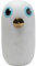Kare Design Tischlampe Birdie Weiß, Vogel Motiv, Keramik Porzellan lackiert, Schreibtischlampe Kinder, Nachttischlampe, Dekoleuchte, Tischleuchte, Kinderlampe, 25,5x13,5x16,6cm
