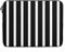 Housse pour ordinateur portable 10 - Rayures noires