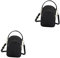 SOIMISS 2St Umhängetasche makeup tasche kosmetiktasche crossbody bag groß geburtstagsmitgebsl Alltags Tasche cosmetic pouch handy-tasche cosmetic bags Schultertasche Frauentasche Black