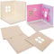 Baker Ross FN255 Mini-Puppenhaus Holzzimmer-Bausatz - 1er-Pack, Kinder-Puppenhaus-Bausatz, Bastel-Bausatz