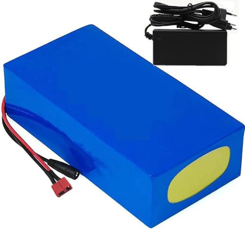 batería de Litio de 48V, Batería Ebike 48V 10Ah 12Ah 15Ah 20Ah Batería De Bicicleta Eléctrica, Batería 48V para 500W 750W 1000W, para Bicicleta Eléctrica/Scooter con Cargador 48V 12ah,XT60