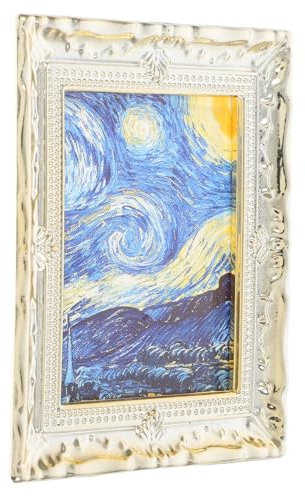 ABOOFAN Miniatur-rahmenmodell Für Puppenhaus-dekoration Winzige Malerei Basteln Dekoratives Kunstmaterial Wandschmuck