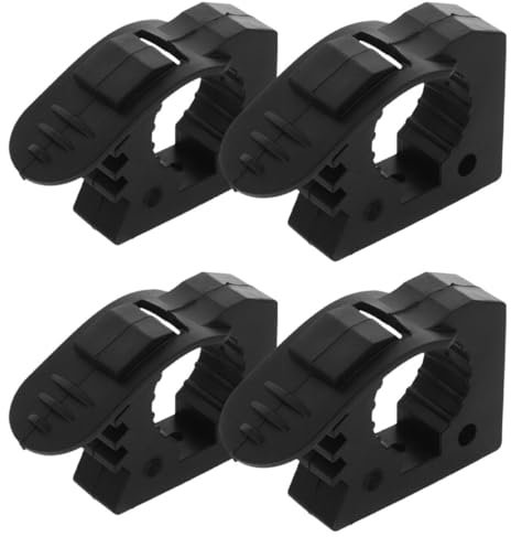 ETHZZLE 4-teilige Gummiklemme Für Auto Rohrkompatibilität 3–4 Cm Montagehalterung Werkzeughalterung Zubehör Für Lkw-ladefläche