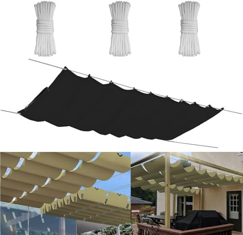 Einziehbare Welle Sonnensegel 2x4M, Verstellbar Aufrollbar Sonnenschutz Mit ösen, Spannmarkise Beschattung, Markise Wasserdicht Verstellbar Markisenstoff Für Terrassenüberdachung - Dark Graphit