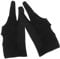 Ipetboom 1 Pair Two Finger Drawing Gloves for Digital Tablets High Elasticity Touch Design for Left Right Hands Breathable and Versatile for Artists and Creatives