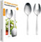 FISKARS Set para Ensalada, 2 Unidades, Acero, Plata/Mate, Functional Form, 1002960