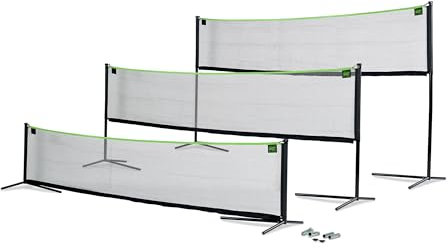 EXIT verstellbares Sportnetz 243x500cm - schwarz