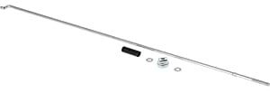 SIMSON SET Bremsstange komplett, mit Bremsstellmutter, Gummifeder und Kleinteilen - SR1, SR2, SR2E