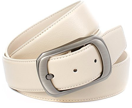 Anthoni Crown Damen A1JT30 Gürtel, Beige (beige 035), (Herstellergröße: 105)