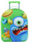 Bayer Chic 2000 Bouncie Kinder-Trolley mit 3D-Monster-Motiv, Kinder-Reise-Koffer, Kindergepäck, grün, 40 cm