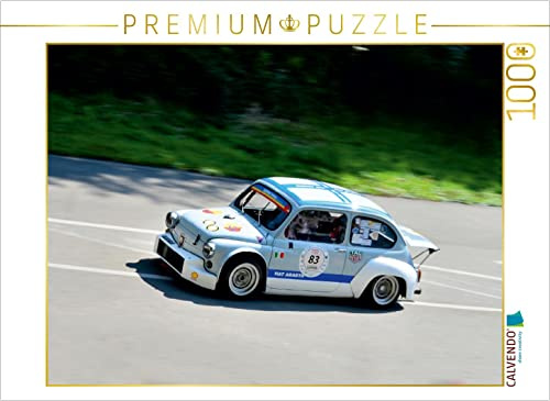 CALVENDO Puzzle FIAT Abarth 1000 TCR - 1967 | 1000 Teile Lege-Größe 64 x 48 cm Foto-Puzzle für glückliche Stunden