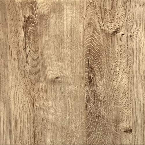Rohr-Trading.SURFACES [14,78€/m²] Klebefolie für Möbel Küche Tür & Deko I Selbstklebende Folie inkl. Filzrakel zur Verarbeitung I 3D Fototapete in rustikaler Eiche Holzoptik [200 x 67,5cm]