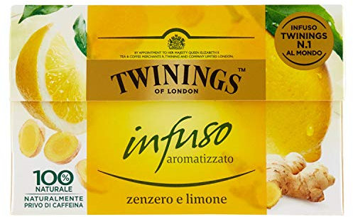 Twinings Infusi Aromatizzati al Limone e Zenzero, 30g