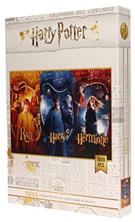 Harry Potter SDTWRN23239 Puzzle Harry, Ron and Hermione Names Official Merchandising Spielzeug, _