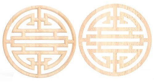 Chinesische Vintage-Stil Holz geschnitzte Applikation Holz geschnitzte Ecke Onlay Applikationen Aufkleber Möbel Schranktür Home Decor