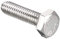 Boulon hexagonal M4 M4-0.7 x 16mm UNC boulons à vis à tête hexagonale 304 boulons hexagonaux entièrement filetés en acier inoxydable 50 pièces
