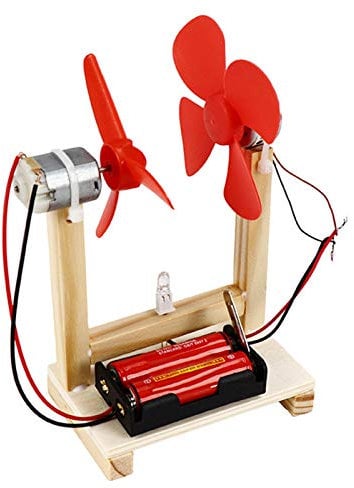 Giocattolo Generatore Eolico Fai Da Te Piccolo Motore Turbine Eoliche Verticali Giocattolo Kit Generatore Di Corrente Unico Kit Modello Generatore Di Corrente Elettrica Educativo