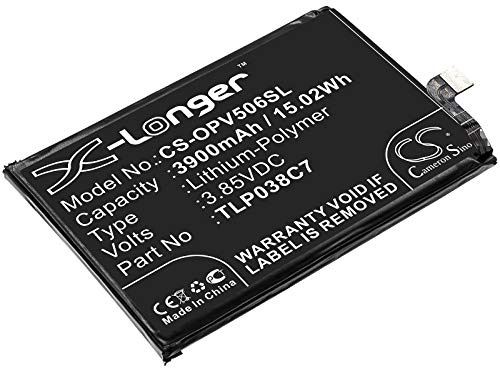 TECHTEK Batterie remplace TLP038C7 Compatible avec [ALCATEL] 5V, OT-5060A, OT-5060D