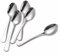 Maestro Craft Pack of 6 Stainless Steel Coffee Spoons, 14cm Teaspoons Set, Kitchen Cutlery Food Grade Set, Dishwasher Safe Small Tea Spoons
